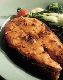 Asian Broiled Salmon Steak
